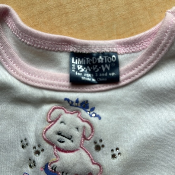 Limited Too Build A Bear workshop 2 piece outfit - T-shirt and shorts - Picture 2 of 3